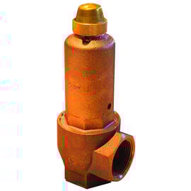 Soupape de sécurité chauffage corps bronze