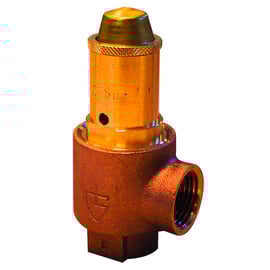 Soupape de sécurité chauffage corps bronze