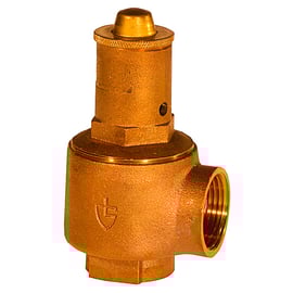 Soupape de sécurité chauffage corps bronze