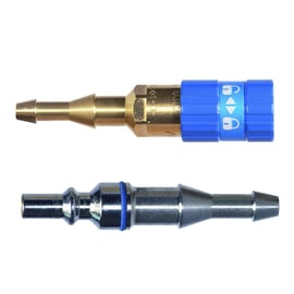 Raccord rapide ISO mâle / femelle oxygène