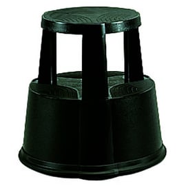 Tabouret rond MOBIL STEP LUXE - noir