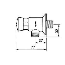 Robinet urinoir 12A - g1/2"