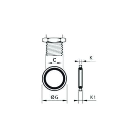 Joint bi-matière 0139 G3/8