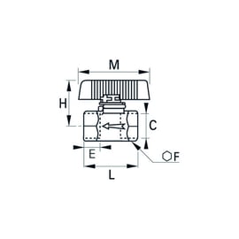 Robinet lenticulaire 4602