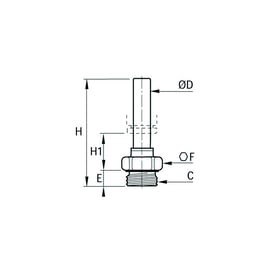 Raccord instantané adaptateur d'orientation 3131