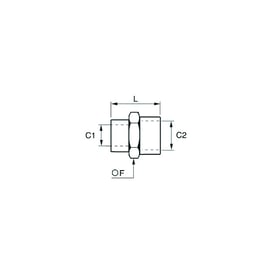 Manchon nickelé 0902