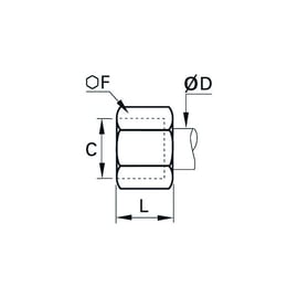 Ecrou de serrage 1810