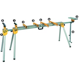 Piètement DE7023 pour scie à onglets