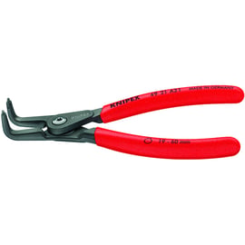 Pince à circlips extérieur coudé 90° avec manche gainé PVC