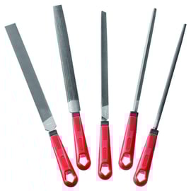 Lime demi-douce LIM EM.J5 - 250 mm Jeu de 5 pièces