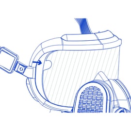 Films de protection pour demi-masques AIR PRO INTEGRA - sac de 10