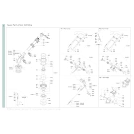 Canon d'arrosage TWIN 160 ULTRA PC 24°