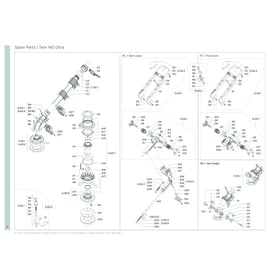 Canon d'arrosage TWIN 140 ULTRA PC 21°