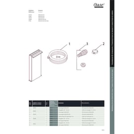 Lame d'eau inox WATERFALL