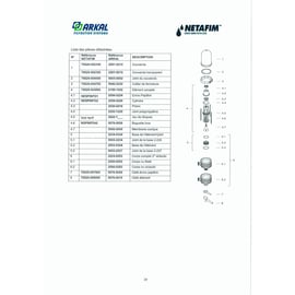 Filtre à disques SPIN KLIN COMPACT 2" standard (DC)