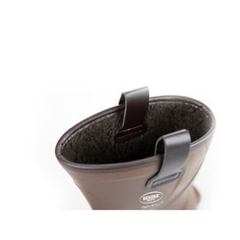 Demi-bottes fourrées RIGLITE marron S5 - 36