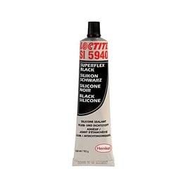 Mastic silicone industriel SI 5940 - 100 g - noir