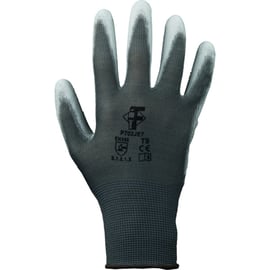 Gant de manutention polyester enduit PU gris - 6/XS