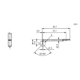 Stylet standard pour Surftest et SV-C Formtracer