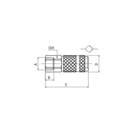 Coupleur pneumatique femelle 702