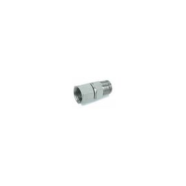 Mamelon orientable conique 2110 - laiton nickelé - 3/8 - 3/8
