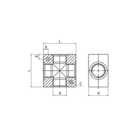 Croix de distribution 6040