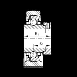 Palier complet auto-aligneur à semelle RSHE