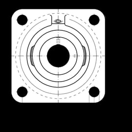 Palier complet auto-aligneur applique RCJ