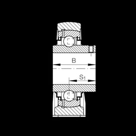Palier complet auto-aligneur à semelle série RASEY
