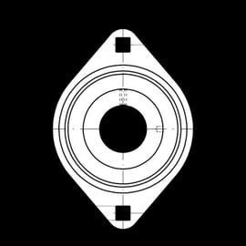 Palier complet auto-aligneur applique PCSLT XL - 20 mm