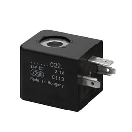 Bobine d'électrovanne série CO1 - 22 mm - 24 VDC - forme B - 1824210243