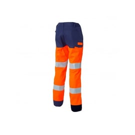 Pantalon haute visibilité orange/marine CL2 LUK LIGHT EJ78