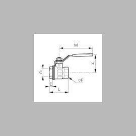 Robinet à boisseau sphérique à bille 4902