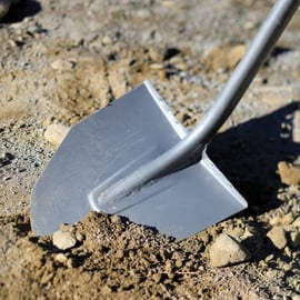 Pelle NANOVIB® 27 cm acier avec manche ergonomique 150 cm