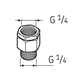 Clapet Anti retour pour graisseur automatique LAPV 1/4