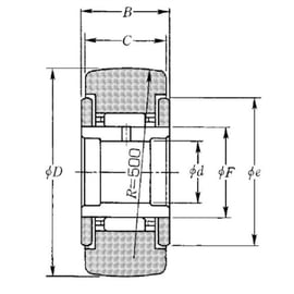 Galet de roulement NATR