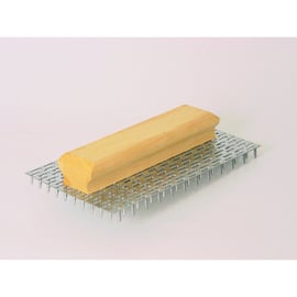 Gratton tôle avec poignée ergonomique en bois - 150 mm