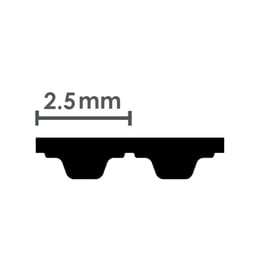 Courroie synchrone polyuréthane Synchro-Power AT10 1600