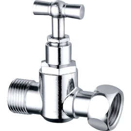 Robinet d'arrêt de wc à potence droit