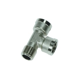 Raccord Té égal nickelé 0917