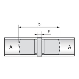 Raccord KEEKLAMP joint interne