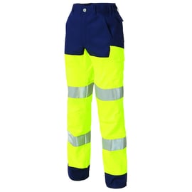Pantalon haute visibilité LUKLIGHT jaune/marine - 46