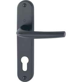 Ensemble sur petite plaque SAN-DIEGO noir mat F9714