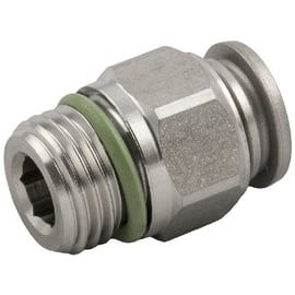 Raccord droit mâle cylindrique série 60020