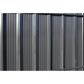 Kit d'occultation H'ORIZON pour panneau de grillage anthracite