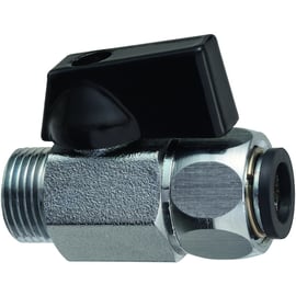 Robinet d'arrêt de wc à sphère droit