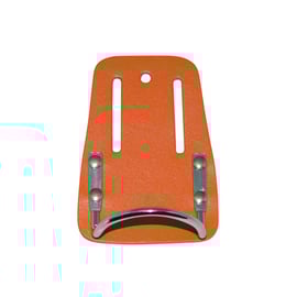 Porte marteau cuir avec boucle acier adaptable sur ceinture
