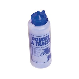 Poudre à tracer en biberon de 1 kg rouge