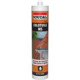 Mastic polymère pour tuiles COLOTUILE MS - 290 ml - terre cuite