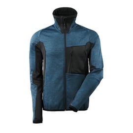 Veste polaire ADVANCED bleu pétrole/noir